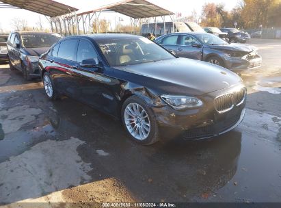 2015 BMW 750LI XDRIVE Black  Gasoline WBAYF8C56FD654815 photo #1