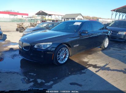 2015 BMW 750LI XDRIVE Black  Gasoline WBAYF8C56FD654815 photo #3