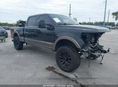 2021 FORD F-250 KING RANCH Black  Diesel 1FT7W2BT0MED68705 photo #1