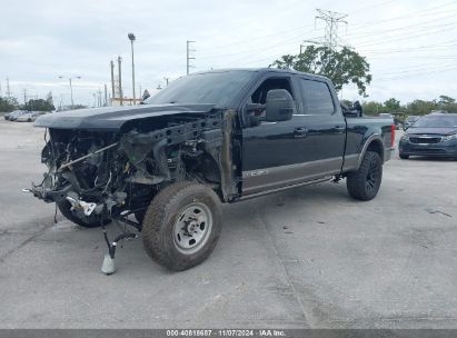 2021 FORD F-250 KING RANCH Black  Diesel 1FT7W2BT0MED68705 photo #3