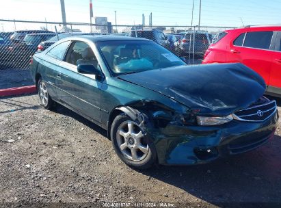 1999 TOYOTA CAMRY SOLARA SLE Green  Gasoline 2T1CF22PXXC228458 photo #1