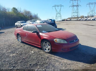 2007 CHEVROLET MONTE CARLO SS Red  Gasoline 2G1WL15C979316175 photo #1