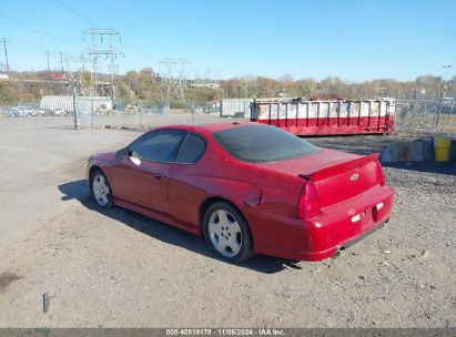 2007 CHEVROLET MONTE CARLO SS Red  Gasoline 2G1WL15C979316175 photo #4