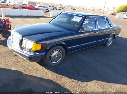 1990 MERCEDES-BENZ 560 SEL Dark Blue  Gasoline WDBCA39E1LA528038 photo #3