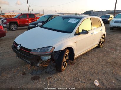 2016 VOLKSWAGEN GOLF GTI AUTOBAHN W/PERFORMANCE PACKAGE 4-DOOR White  Gasoline 3VW547AUXGM050560 photo #3