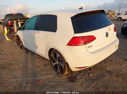 2016 VOLKSWAGEN GOLF GTI AUTOBAHN W/PERFORMANCE PACKAGE 4-DOOR White  Gasoline 3VW547AUXGM050560 photo #4