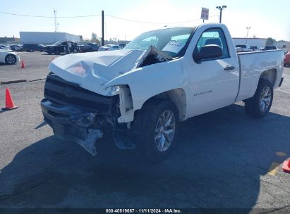 2013 CHEVROLET SILVERADO 1500 WORK TRUCK White  Gasoline 1GCNCPEX3DZ387298 photo #3