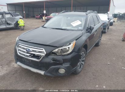 2015 SUBARU OUTBACK 2.5I LIMITED Black  Gasoline 4S4BSAJCXF3293622 photo #3