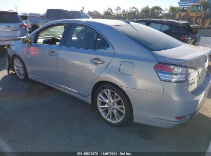 2010 LEXUS HS 250H PREMIUM Silver  Hybrid JTHBB1BA6A2017159 photo #4