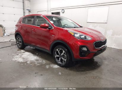 2022 KIA SPORTAGE LX Red  Gasoline KNDPMCAC4N7980747 photo #1