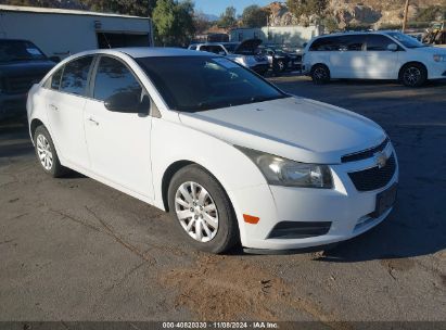 2011 CHEVROLET CRUZE LS White  Gasoline 1G1PC5SH6B7184868 photo #1