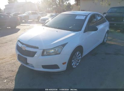 2011 CHEVROLET CRUZE LS White  Gasoline 1G1PC5SH6B7184868 photo #3