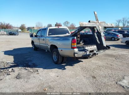 2001 GMC SIERRA 3500 SLE Silver  Diesel 1GTJK33191F163071 photo #4