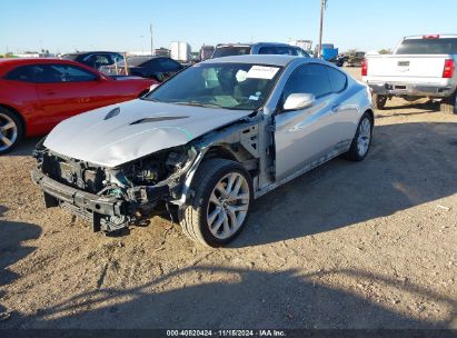 2015 HYUNDAI GENESIS 3.8 BASE Silver  Gasoline KMHHT6KJ3FU130936 photo #3