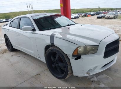 2011 DODGE CHARGER White  Flexible Fuel 2B3CL3CG2BH544742 photo #1