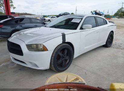 2011 DODGE CHARGER White  Flexible Fuel 2B3CL3CG2BH544742 photo #3