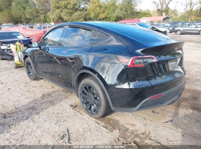 2022 TESLA MODEL Y LONG RANGE DUAL MOTOR ALL-WHEEL DRIVE Black  Electric 7SAYGDEE1NF450861 photo #4