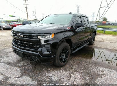 2024 CHEVROLET SILVERADO K1500 RST Black  Gasoline 1GCUDEEL0RZ144338 photo #3