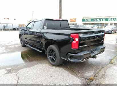 2024 CHEVROLET SILVERADO K1500 RST Black  Gasoline 1GCUDEEL0RZ144338 photo #4