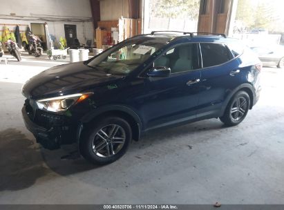 2018 HYUNDAI SANTA FE SPORT 2.4L Dark Blue  Gasoline 5XYZUDLB6JG505178 photo #3