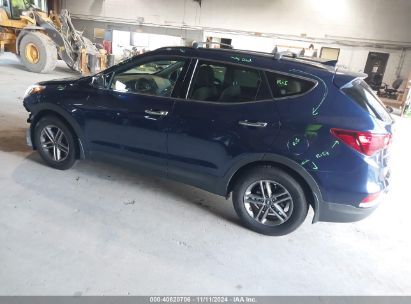 2018 HYUNDAI SANTA FE SPORT 2.4L Dark Blue  Gasoline 5XYZUDLB6JG505178 photo #4