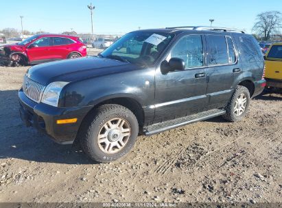 2004 MERCURY MOUNTAINEER Black  Gasoline 4M2DU86WX4ZJ11683 photo #3