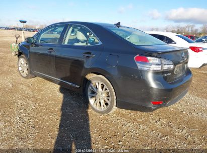 2010 LEXUS HS 250H PREMIUM Gray  Hybrid JTHBB1BA9A2015485 photo #4