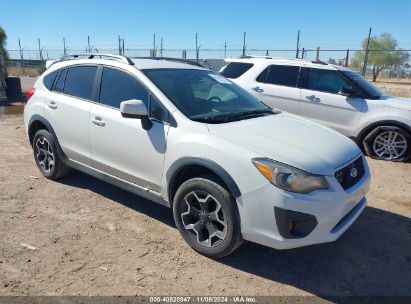 2014 SUBARU XV CROSSTREK 2.0I PREMIUM White  Gasoline JF2GPACC7E8306323 photo #1