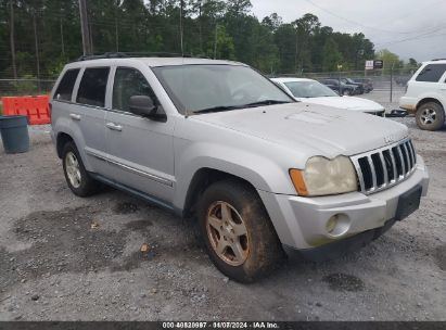 2006 JEEP GRAND CHEROKEE LIMITED Silver  Gasoline 1J4HS58N86C190139 photo #1