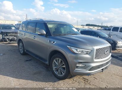 2019 INFINITI QX80 LUXE Gray  Gasoline JN8AZ2NF1K9680786 photo #1