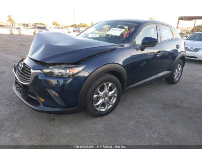 2017 MAZDA CX-3 SPORT Dark Blue  Gasoline JM1DKFB75H0166440 photo #3