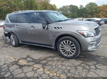 2016 INFINITI QX80 Beige  Gasoline JN8AZ2NFXG9610680 photo #1