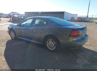 2004 PONTIAC GRAND PRIX GT1 Gray  Gasoline 2G2WP522541332581 photo #4