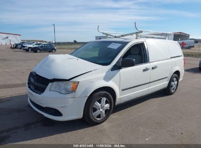 2013 RAM CARGO TRADESMAN White  Flexible Fuel 2C4JRGAG6DR756863 photo #3