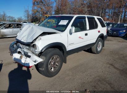 2004 ISUZU RODEO S/S 3.2L V6 White  Gasoline 4S2CK58W144300789 photo #3