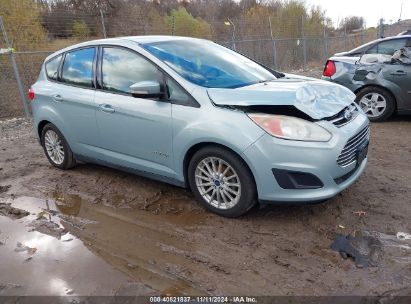 2014 FORD C-MAX HYBRID SE Blue  Hybrid 1FADP5AU7EL519375 photo #1