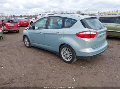 2014 FORD C-MAX HYBRID SE Blue  Hybrid 1FADP5AU7EL519375 photo #4