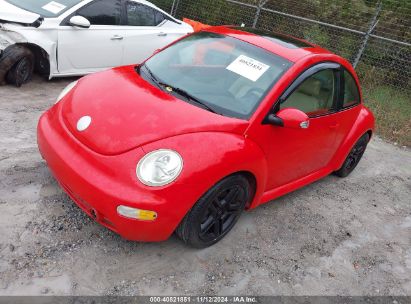 2005 VOLKSWAGEN NEW BEETLE GLS 1.8T Red  Gasoline 3VWCD31C05M403666 photo #3