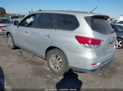 2014 NISSAN PATHFINDER S Silver  Gasoline 5N1AR2MNXEC616494 photo #4