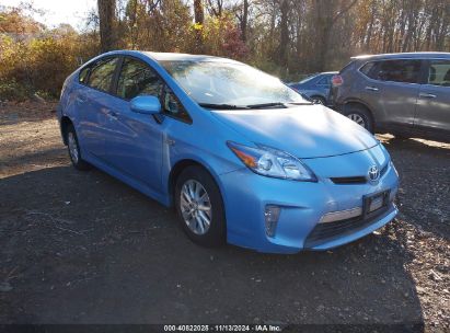 2012 TOYOTA PRIUS PLUG-IN Blue  Hybrid JTDKN3DP4C3019088 photo #1