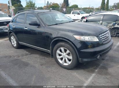 2005 INFINITI FX35 Black  Gasoline JNRAS08U15X103058 photo #1