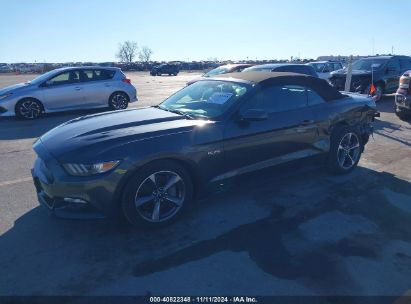 2017 FORD MUSTANG GT Gray  Gasoline 1FATP8FFXH5316920 photo #3