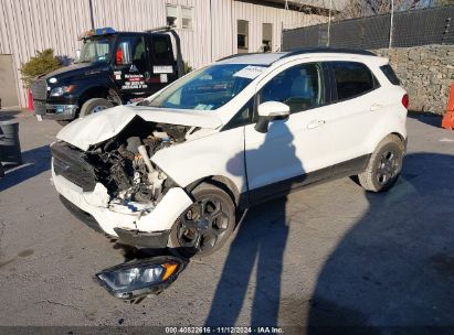 2018 FORD ECOSPORT SES White  Gasoline MAJ6P1CL0JC193600 photo #3