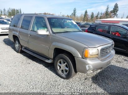 2000 CADILLAC ESCALADE STANDARD Gray  Gasoline 1GYEK13R1YR131178 photo #1