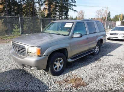 2000 CADILLAC ESCALADE STANDARD Gray  Gasoline 1GYEK13R1YR131178 photo #3