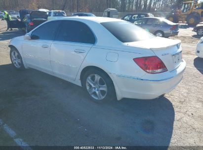 2008 ACURA RL 3.5 White  Gasoline JH4KB16608C004370 photo #4