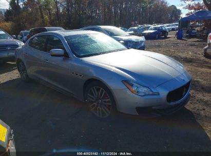 2015 MASERATI QUATTROPORTE S Q4 Silver  Gasoline ZAM56RRA2F1142661 photo #1