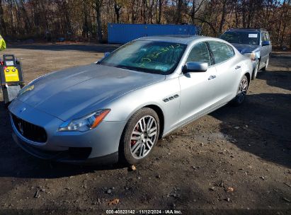 2015 MASERATI QUATTROPORTE S Q4 Silver  Gasoline ZAM56RRA2F1142661 photo #3