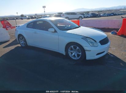 2005 INFINITI G35 White  Gasoline JNKCV54E05M404545 photo #1