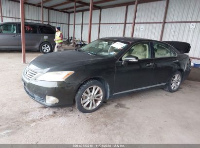 2010 LEXUS ES 350 Green  Gasoline JTHBK1EG8A2361298 photo #3